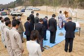 百鳥第３種鶏場地鎮祭