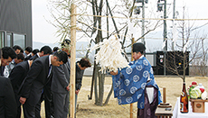 鶏霊祭の様子